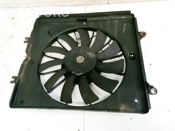 Honda CR-V Radiator cooling fan shroud 