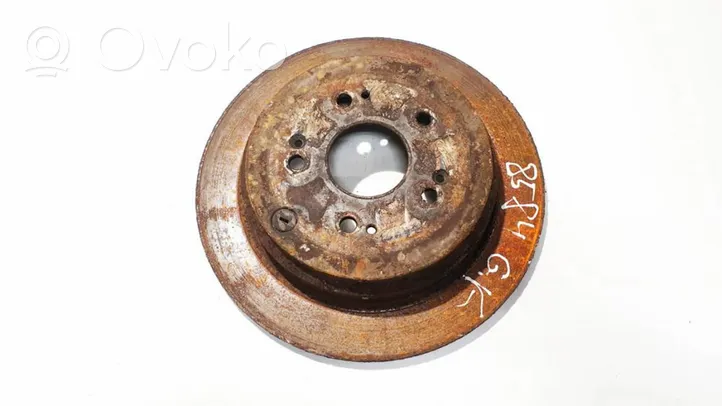 Honda CR-V Rear brake disc neventiliuojamas