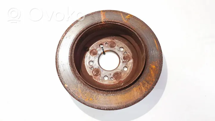 Honda CR-V Rear brake disc neventiliuojamas