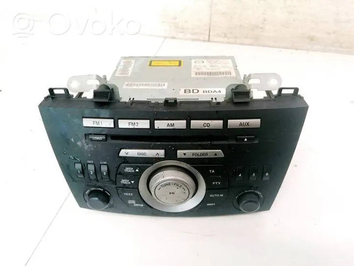Mazda 3 II Radio/CD/DVD/GPS-pääyksikkö BDA466AR0A