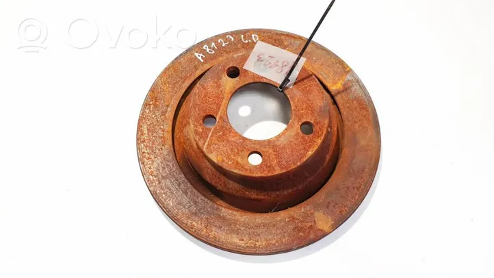 Volkswagen Touareg I Rear brake disc ventiliuojamas