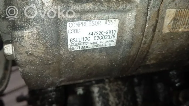 Audi A6 S6 C5 4B Kompresor / Sprężarka klimatyzacji A/C 4472208810