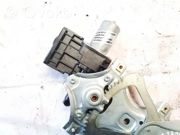 Toyota C-HR Передний двигатель механизма для подъема окон 69820f4010