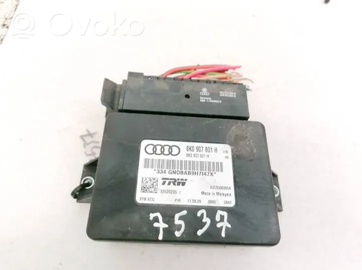 Audi A5 8T 8F Module de frein de stationnement 8K0907801H