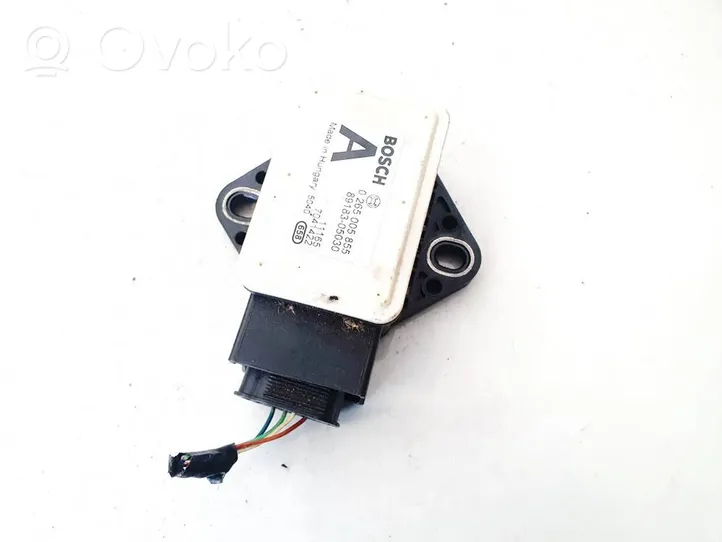 Toyota Avensis T270 Sensore di imbardata accelerazione ESP 0265005855