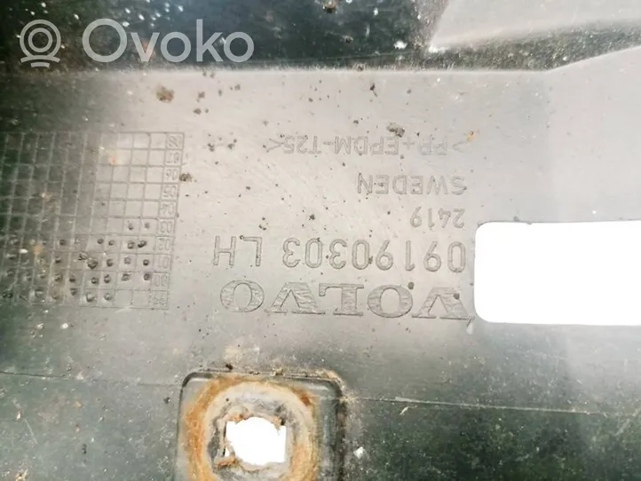 Volvo S60 Priekšpusē bampera turētājs 09190303