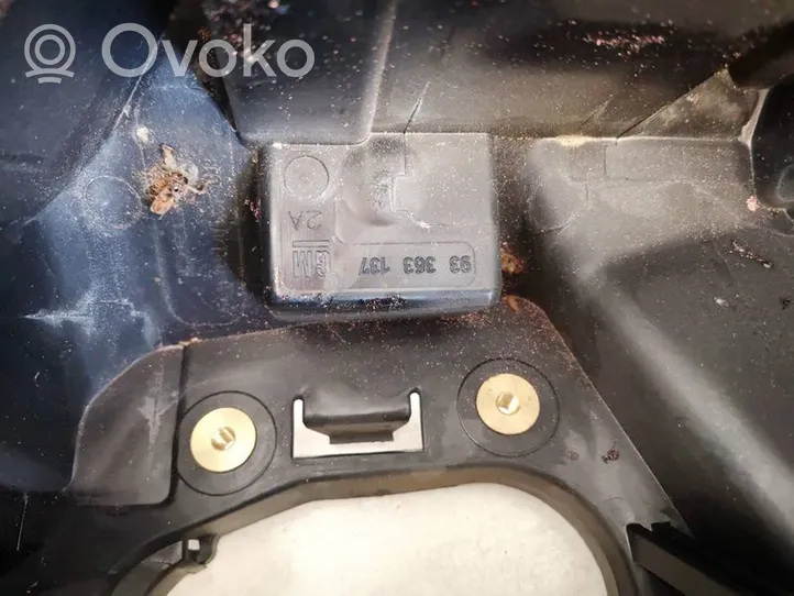 Opel Meriva A Boîtier de filtre à air 93363137