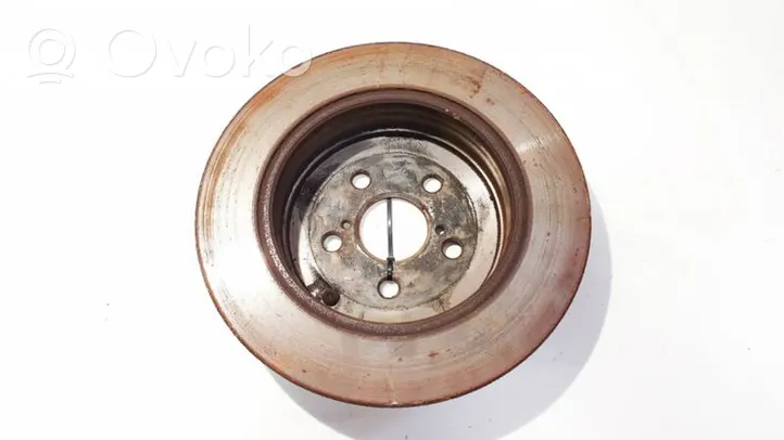 Toyota Avensis T250 Rear brake disc neventiliuojamas