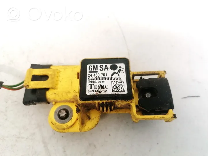 Opel Zafira B Airbag deployment crash/impact sensor 24460761