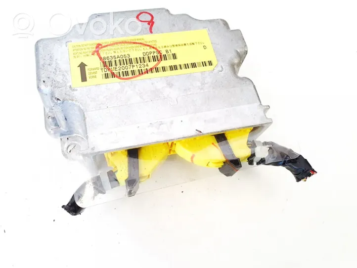 Peugeot 4007 Centralina/modulo airbag p8635a053