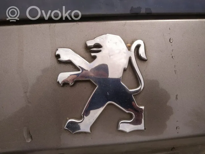 Peugeot 307 Gamintojo ženkliukas 