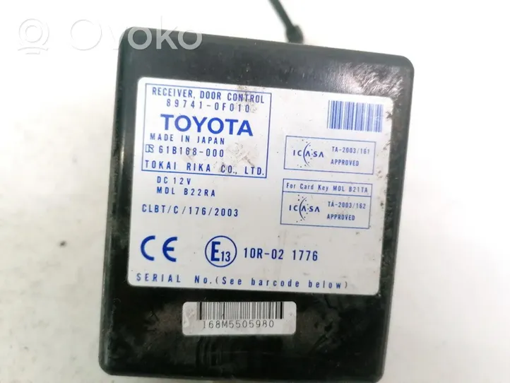 Toyota Corolla Verso AR10 Unité de commande module de porte 897410F010