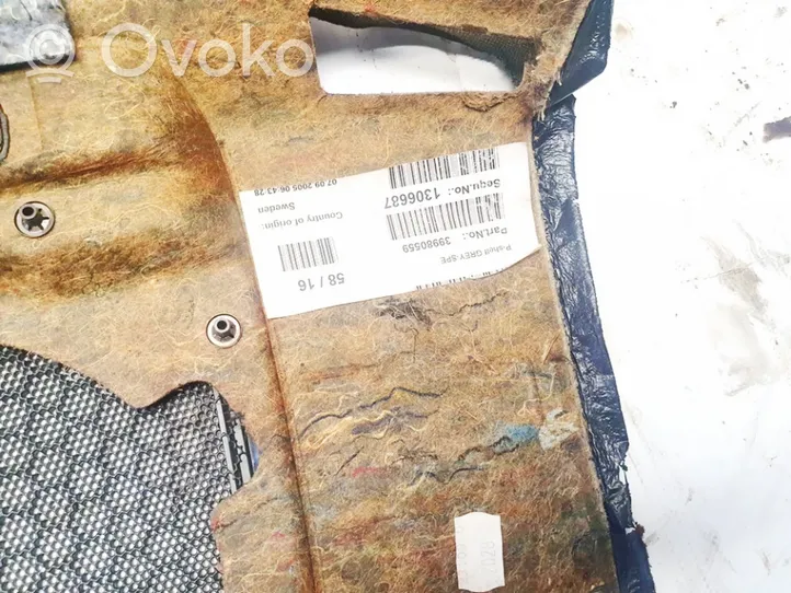 Volvo S80 Półka tylna bagażnika 39980559