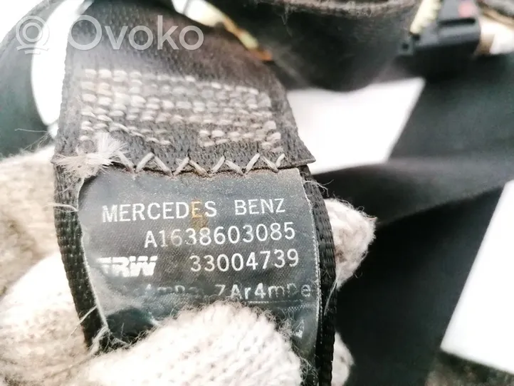 Mercedes-Benz ML W163 Ceinture de sécurité avant A1638603085