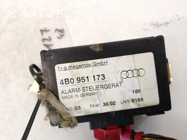 Audi A3 S3 8L Centralina/modulo allarme 4b0951173