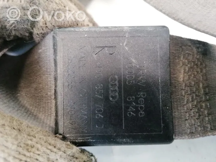 Audi A8 S8 D2 4D Priekšējā drošības josta 4D0857706