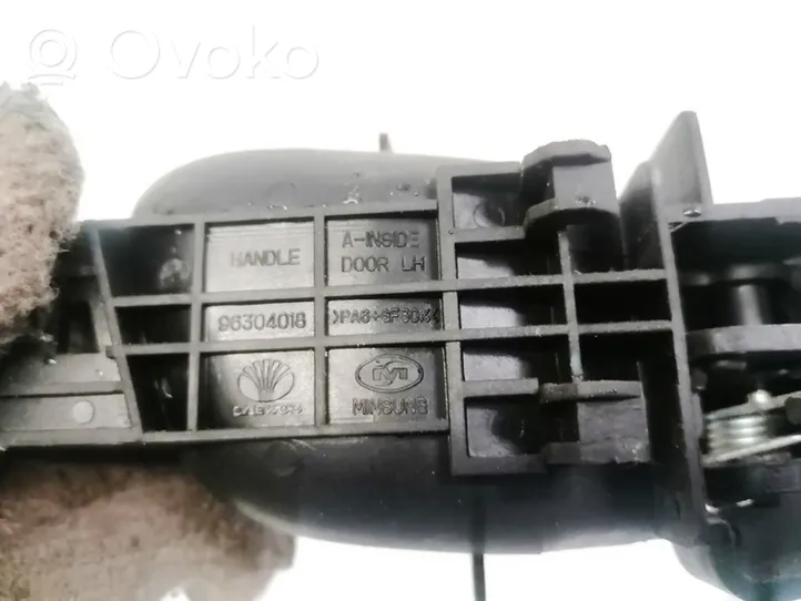 Daewoo Lanos Priekinė atidarymo rankenėlė vidinė 96304018