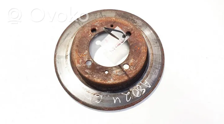 Volvo S40, V40 Rear brake disc neventiliuojamas