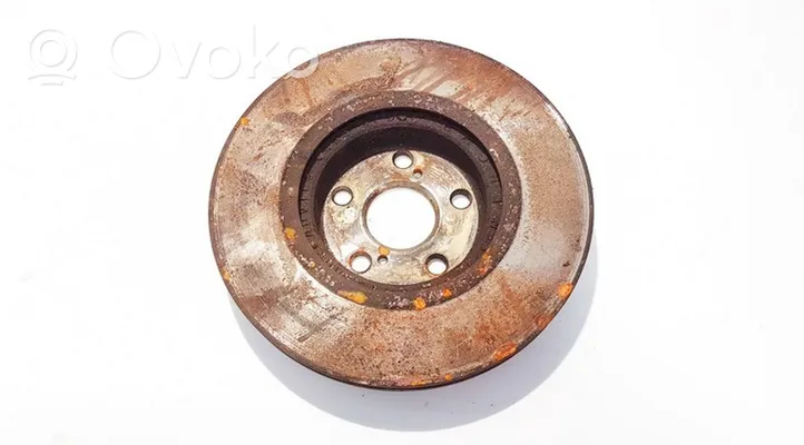 Toyota Verso-S Front brake disc ventiliuojamas