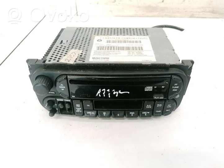 Chrysler 300M Radio/CD/DVD/GPS-pääyksikkö P05064385AF