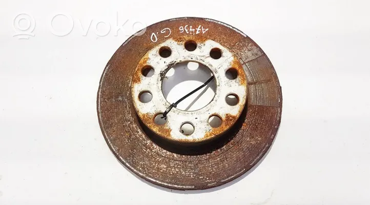 Audi A4 S4 B7 8E 8H Rear brake disc neventiliuojamas