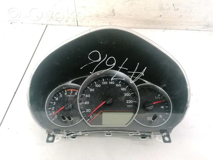 Toyota Verso-S Tachimetro (quadro strumenti) 8380052Z31