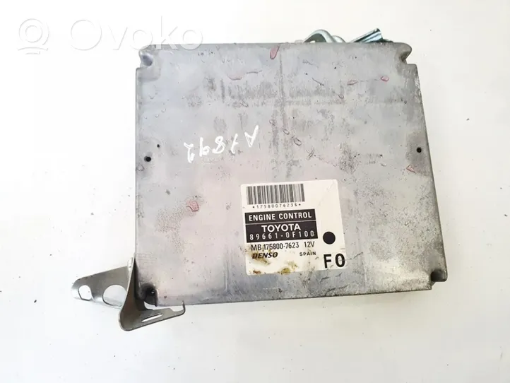 Toyota Corolla Verso AR10 Calculateur moteur ECU 896610f100