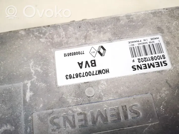 Renault 19 Sterownik / Moduł ECU 7700859512