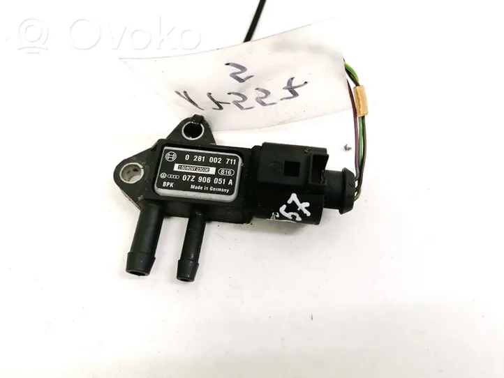 Audi A6 S6 C6 4F Sensor de presión del escape 0281002711