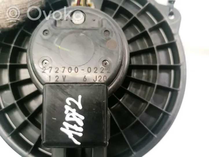 Subaru Legacy Ventola riscaldamento/ventilatore abitacolo 2727000222