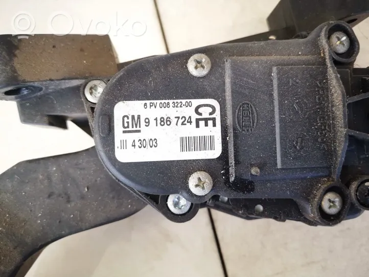 Opel Signum Pedal del acelerador 9186724ce