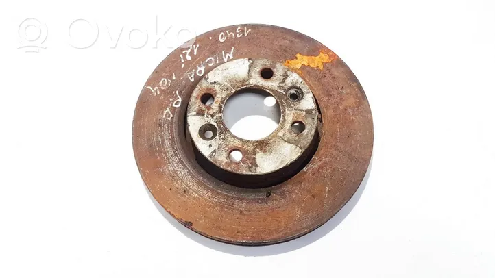 Nissan Micra Bremsscheibe vorne ventiliuojamas