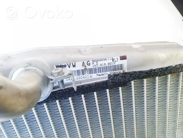 Volkswagen Golf V Radiateur de chauffage 1k0819031r