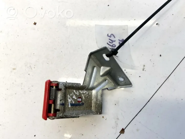 Volvo V50 Poignée, déverrouillage du capot moteur 