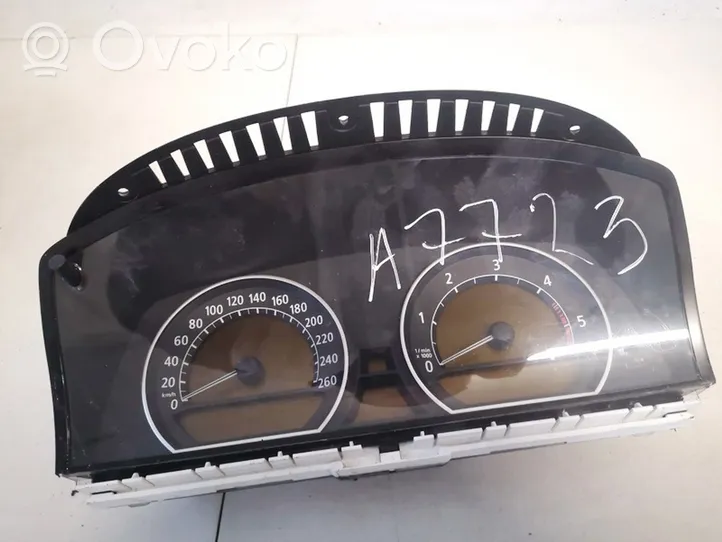 BMW 7 E65 E66 Compteur de vitesse tableau de bord 62116932041