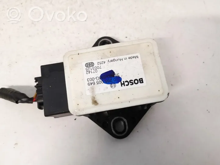 Honda Civic ESP acceleration yaw rate sensor 0265005649