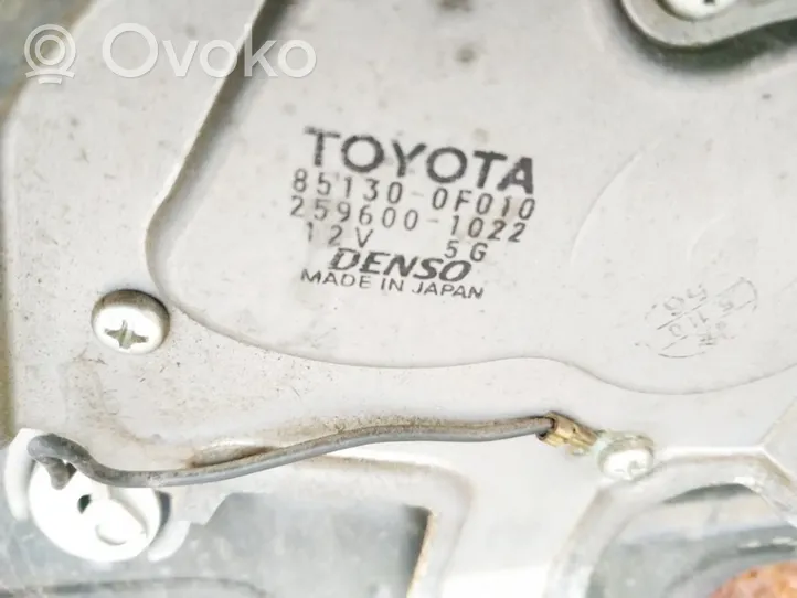 Toyota Corolla Verso AR10 Galinio stiklo valytuvo varikliukas 851300f010