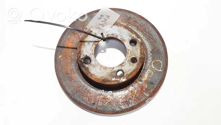 Volkswagen Jetta II Front brake disc neventiliuojamas