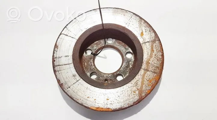 Audi A3 S3 8L Rear brake disc neventiliuojamas