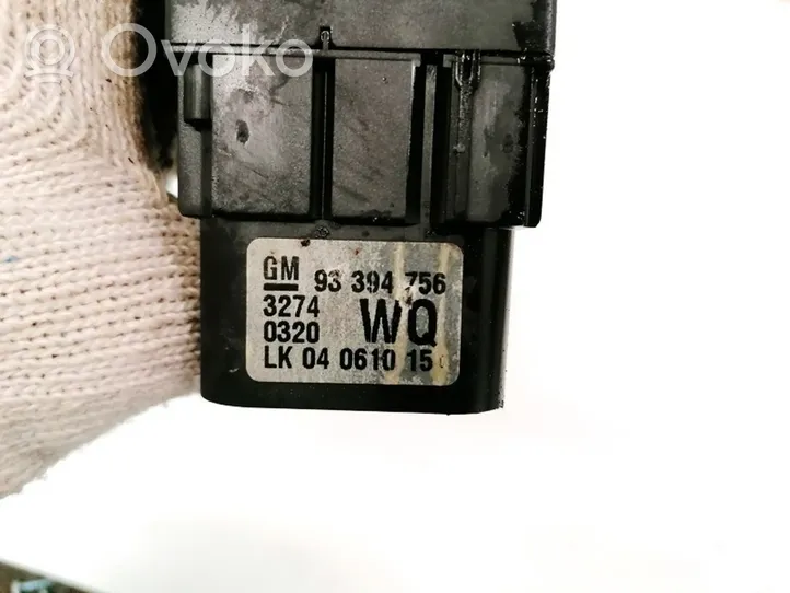 Opel Meriva A Light switch 93394756