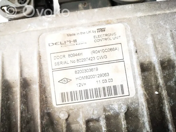 Renault Clio II Sterownik / Moduł ECU 8200303619