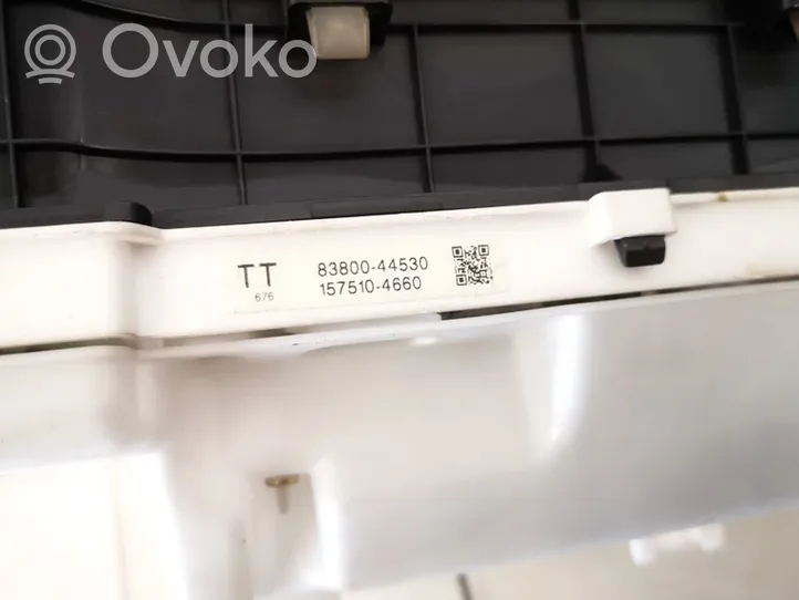 Toyota Avensis Verso Velocímetro (tablero de instrumentos) 8380044530