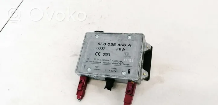 Audi A4 S4 B6 8E 8H Antenos valdymo blokas 8E0035456A