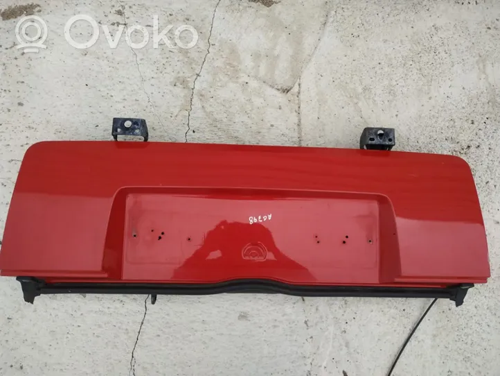 Citroen C2 Tailgate/trunk/boot lid raudonas