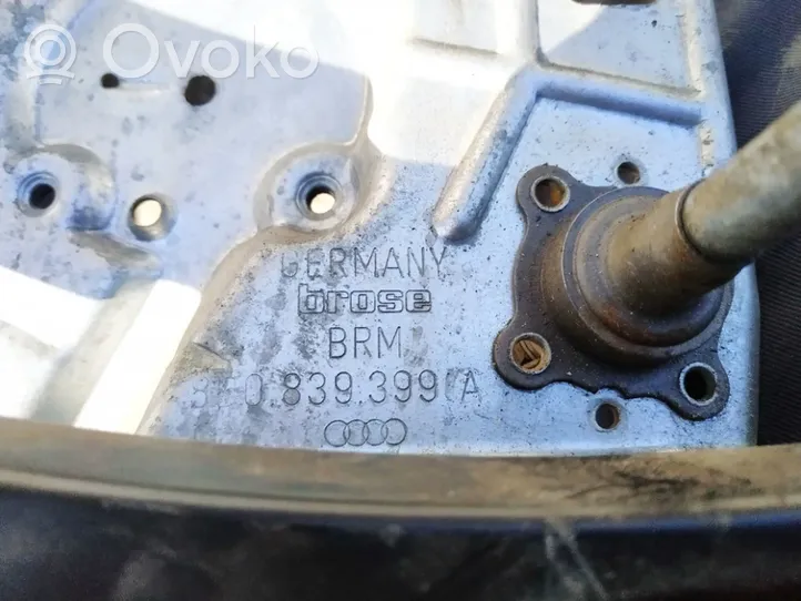 Audi A4 S4 B5 8D Mécanisme de lève-vitre avec moteur 8d0839399a