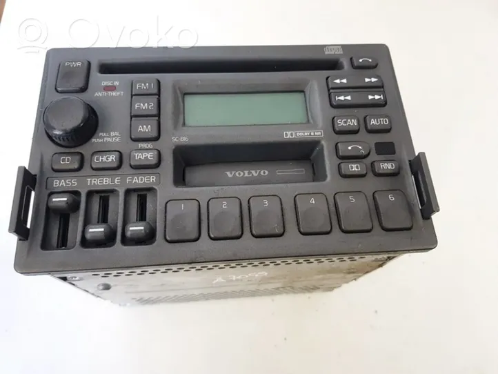 Volvo S40, V40 Radio/CD/DVD/GPS-pääyksikkö 35337711