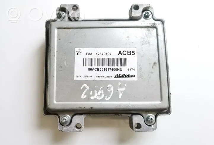 Opel Corsa E Engine control unit/module 12679199