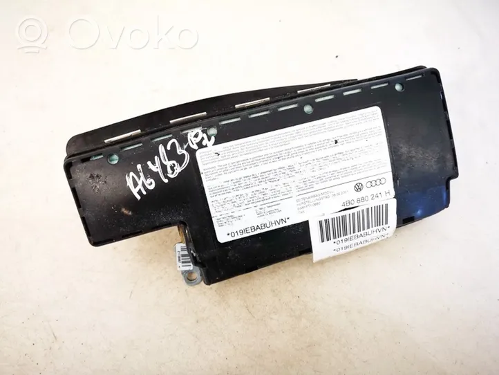 Audi A6 S6 C5 4B Sėdynės oro pagalvė 4b0880241h