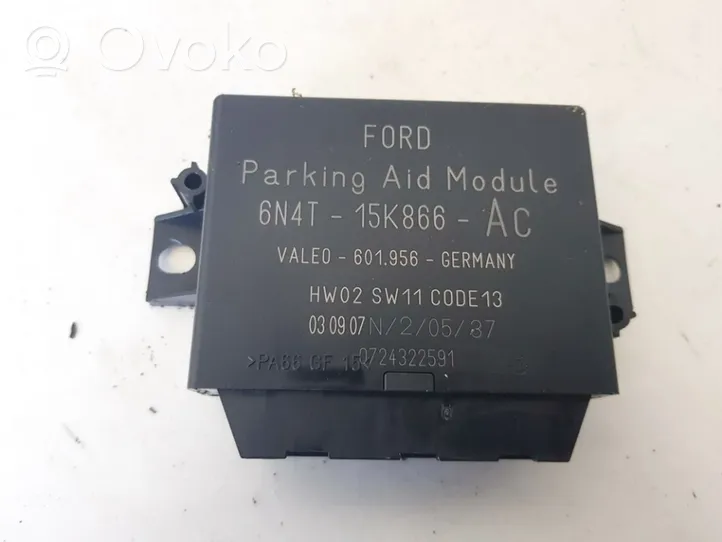 Ford Focus Pysäköintitutkan (PCD) ohjainlaite/moduuli 6n4t15k866ac