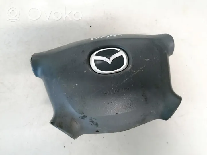 Mazda 626 Poduszka powietrzna Airbag kierownicy s54n57k0004